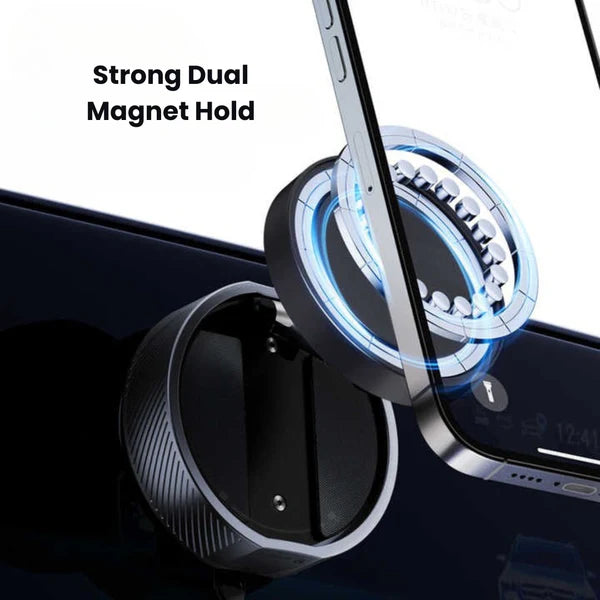 MagGrip Pro – Dual Vacuum Magnetic Car Mount Holder
