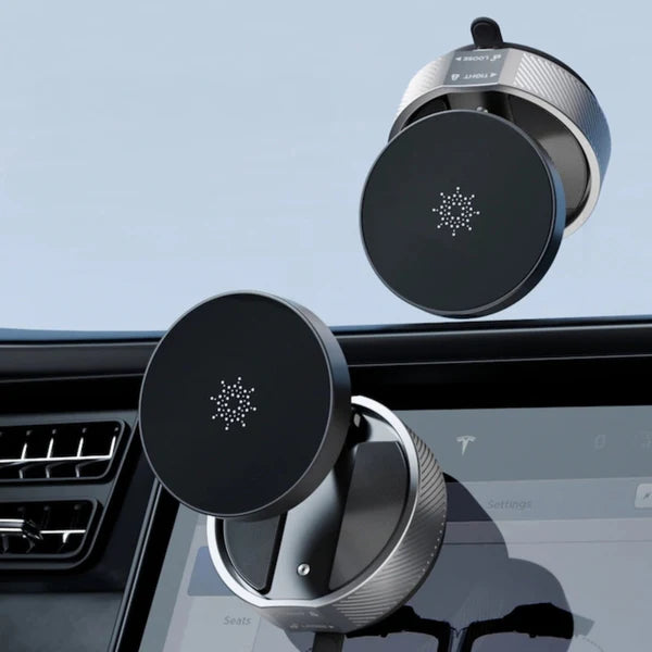 MagGrip Pro – Dual Vacuum Magnetic Car Mount Holder