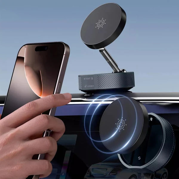 MagGrip Pro – Dual Vacuum Magnetic Car Mount Holder