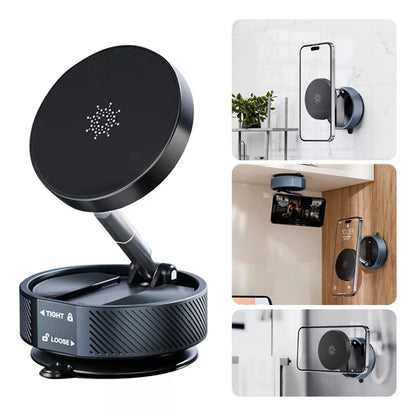 MagGrip Pro – Dual Vacuum Magnetic Car Mount Holder