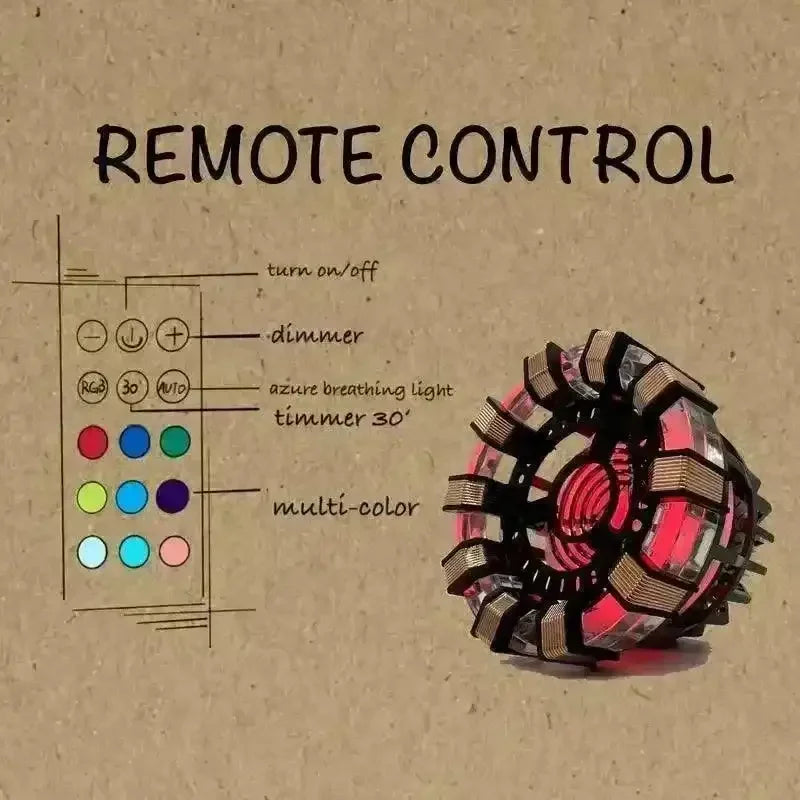 Arc Reactor Touch Night Light Desk Lamp