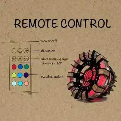 Arc Reactor Touch Night Light Desk Lamp